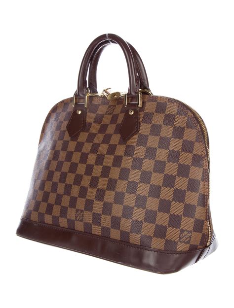 louis vuitton damier alma|Louis Vuitton damier ebene clutch.